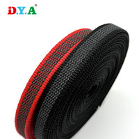 Sangle en polypropylène réfléchissante de différentes textures et couleurs, personnalisée en usine, pour collier de chien ou sac