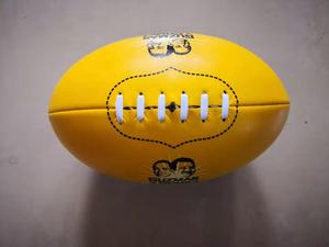 Prix bon marché Ballon de rugby de taille officielle imprimé sur mesure PU PVC Australie Règles <span class=keywords><strong>Football</strong></span> (AUSTRALIA RULES <span class=keywords><strong>FOOTBALL</strong></span>) à vendre - Product Image 2