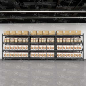 5 층 부식 방지 기능이있는 차고 및 창고 용 중기 의무 볼트리스 스틸 보관 선반 5 층 팔레트 랙 - Product Image 4