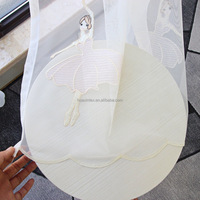 Gorden Bordir Custom, Tirai Transparan Motif Penari Balet, Tirai Transparan Motif Bunga Bordir Gaya Putri Segar