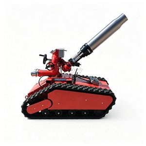 Robot de extinción de incendios sobre orugas de alto flujo (80L/S) con alcance de 60m - Product Image 3