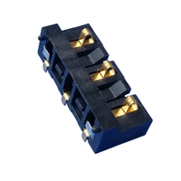 Connecteur de batterie à ressort SMD à 3 broches 6.5PH à pression latérale par compression, pour machine de point de vente, Fabricant professionnel ODM