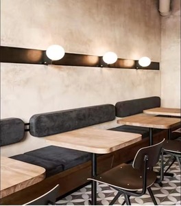 Vendita Diretta dalla Fabbrica, Campione Gratuito: <span class=keywords><strong>Tavolo</strong></span> da Pranzo Bistrot <span class=keywords><strong>Quadrato</strong></span> in Legno con Base in Ferro di Piccole Dimensioni per Casa e Ristorante - Product Image 4