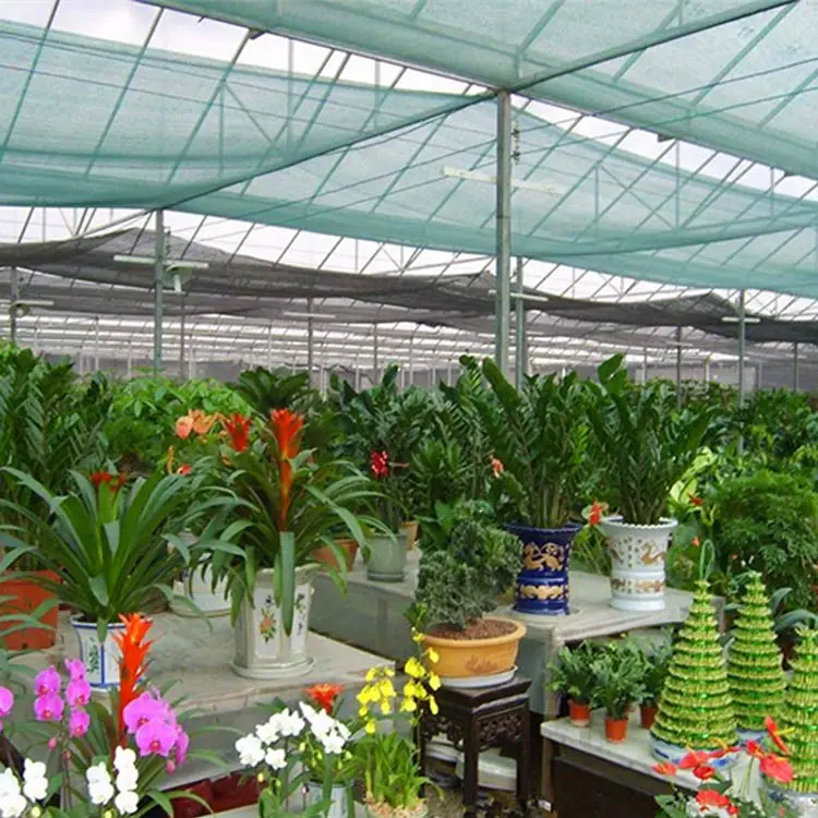 High Quality 40% 50% 70% 90% UV Sunblock HDPE Fabric Agro Plant Shadow Nets Agriculture Shading Cloth Greenhouse Sun Shade Net