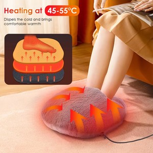 Calentador de Pies Eléctrico PMA con Puertos USB Desmontables y Lavables para el Invierno - Product Image 1