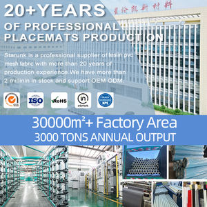 Starfactory fabrika doğrudan kaymaz <span class=keywords><strong>PVC</strong></span> Coted Polyester örgü kumaş Flam dayanıklı <span class=keywords><strong>PVC</strong></span> örgü kumaş sandalyeler için - Product Image 6