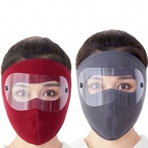 Masque facial pour cyclisme en hiver, coupe-vent, respirant, mélange de coton, unisexe, pour hommes et femmes, ski, snowboard, moto, sports de plein air - Product Image 2