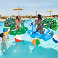 Individuell Bedruckter PVC-Strandball Aufblasbarer Poolball Spielzeug Party-Zubehör Abschlussfeier Weihnachtsdekoration Kindergeburtstag Luau Sommer