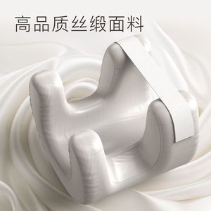 Almohada facial perfecta en forma de U de espuma viscoelástica para dormir de lado y soporte antiarrugas para la espalda - Product Image 5