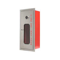 Armoire d'extincteur portable en acier pleine taille à porte simple, pour la sécurité incendie et la lutte contre les incendies, fournisseur pour véranda