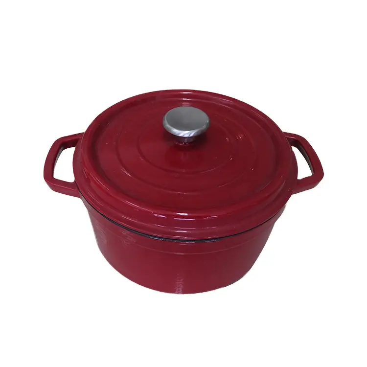 Casserole en fonte émaillée Batterie de cuisine Casseroles et poêles Ensembles de casseroles en fonte émaillée de qualité supérieure