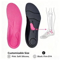 Semelles orthopédiques fines et confortables, parfaites pour les chaussures étroites, semelles pour le confort des pieds