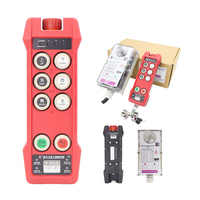 Control Remoto Inalámbrico Industrial de 6 Botones, Impermeable para Exteriores, de Una Sola Velocidad, Puede Usarse en Grúas y Polipastos Eléctricos
