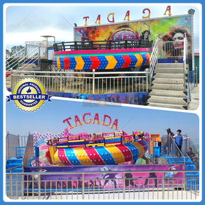 Manèges d'attractions palpitantes en famille Park Rides Disco Tagada à vendre - Product Image 3