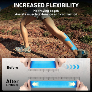 Pre-cut kinesiology băng cho <span class=keywords><strong>Achilles</strong></span> Gân-không thấm nước, đàn hồi & thoáng khí Latex-Miễn phí thể thao băng cho mắt cá chân hỗ trợ - Product Image 3