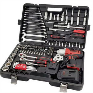 159 Piece Mechanic Tool <b>Set</b> Auto Repair Socket Wrench Kit 1/4 Inch Drive Ratchet <b>Torque</b> Wrench Hand Tool <b>Set</b> - Product Image 2