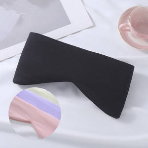 Masque <span class=keywords><strong>de</strong></span> sommeil Cool Feeling avec logo personnalisé, masque <span class=keywords><strong>de</strong></span> sommeil en soie glacée avec bandeau, masques <span class=keywords><strong>de</strong></span> sommeil Velcro réglables pour femmes et hommes - Product Image 3