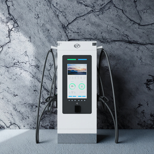 EVI 60KW DC snellaadstation met 32-inch HD reclame-scherm, dubbele opbrengst voor commerciële scenario's, OEM/ODM - Product Image 1