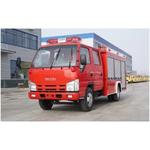 3000L Isuzu camion de pompiers camion de lutte contre l'incendie camion de sauvetage incendie bonne qualité et prix d'usine à vendre