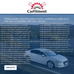 Bobine d'allumage ARKAUTO PERFORMANCE 12590990 UF569 pour Buick Cadillac Chevy CTS SRX XTS Equinox Impala Terrain <span class=keywords><strong>V6</strong></span> 3.0L 3.2L 3.6L - Product Image 5