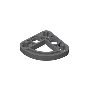 Khối xây dựng 32249 0.1kg/110 chiếc 3*3 với cánh tay <span class=keywords><strong>l</strong></span>ỗ hình vòng cung phụ kiện kỹ thuật mỏng - Product Image 5