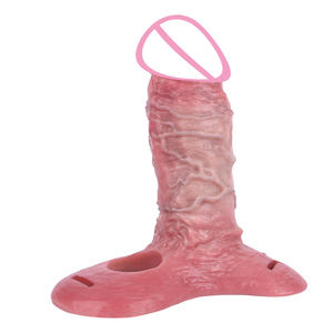 Manchon de pénis réutilisable réaliste ouvert/fermé avec anneau pénien, extenseur de pénis, dispositif de plaisir pour couple, stimulant - Product Image 6