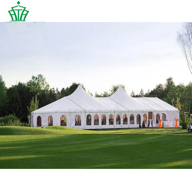 Mixed Party Tent Event Wedding Marquee Party Tents High Top Hat Trade+Show+Tent