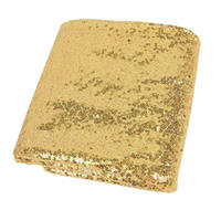 Nappe de table de mariage ronde durable avec paillettes scintillantes tissu Spandex tissé effet chatoyant banquet de fête à la maison à manger
