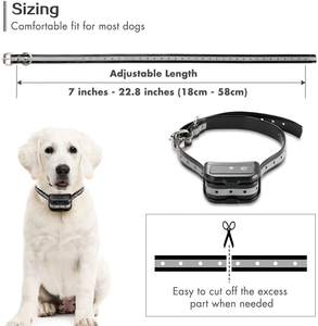 Venta al por mayor fácil-operación Beep <span class=keywords><strong>Shock</strong></span> Vibración Collar de entrenamiento para perros con control remoto automático Anti ladridos para perros - Product Image 3