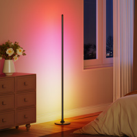 CL Lighting Lampe Sur Pied Décorative Intelligente 5V RVB LED avec Télécommande et Contrôle par Application