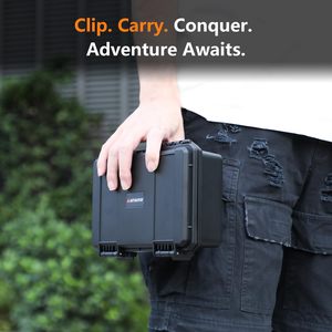 Amazear Professional Protective <b>Case</b> for DJI Osmo Action 6 Shockproof EVA Hard Shell with Organized Storage for Camera <b>Batteries</b> - Product Image 2