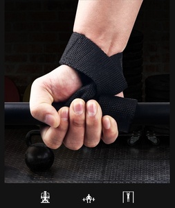 Bán Buôn Tùy Chỉnh Cổ Tay Biểu Tượng Bảo Vệ Thể Hình Đào Tạo Phòng Tập Thể Dục Trọng Lượng Nâng Dây Đeo Cổ Tay - Product Image 6