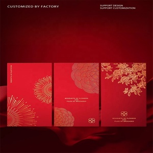 Tùy Chỉnh Rồng Mô Hình Dập Nóng Cửa Sổ Phong Bì Giấy May Mắn Tiền Túi Phong Bì Màu Đỏ Với Tăng Cường Thẩm Mỹ - Product Image 5