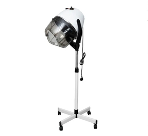 Secador de Pelo Profesional con Pedestal Ajustable y Capucha, con Ruedas, Material de Aluminio, para Salón de Belleza y Barbería - Product Image 2