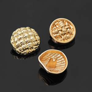 Botones Personalizados de Fábrica KUNSHUO, Botones de Concha, Estrella de Mar, Forma Irregular, Vástago de Metal, Botones Metálicos para Ropa de Mujer - Product Image 3