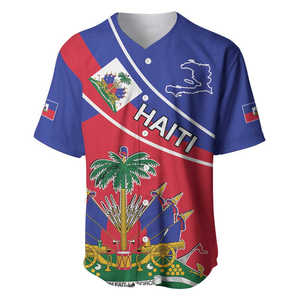 Secondo impero personalizzato della maglia da Baseball 1849 1859 Haiti Anpi una maglia da Baseball personalizzata stile bandiera Ayiti per Sport Casual - Product Image 4
