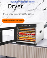 Déshydrateur alimentaire miniature SY-8, nouveau modèle, pour fruits, légumes et viande, recommandé pour un usage domestique.