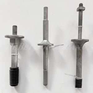 ฉนวนชุบสังกะสีแบบจุ่มร้อนแบบพิน-อุปกรณ์ป้องกันการกัดกร่อนความแข็งแรงสูงสำหรับระบบส่งและกระจายพลังงาน - Product Image 2