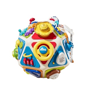 Cube d'activité sensorielle 20 en <span class=keywords><strong>1</strong></span> trieur de bébé <span class=keywords><strong>jouet</strong></span> d'apprentissage pour <span class=keywords><strong>1</strong></span> <span class=keywords><strong>an</strong></span> garçons filles cadeau d'<span class=keywords><strong>anniversaire</strong></span> - Product Image 1
