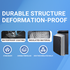 ZT Ice Bathtub Factory <b>Portable</b> Cold Plunge Tub Manufacturer Inflatable Ice <b>Bath</b> Tub Customized Cool Outdoor Cold Plunge - Product Image 3