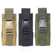Couteau de chasse Holster Shooting single Mag Bag Molle Flashlight Pouch Tactical Bag