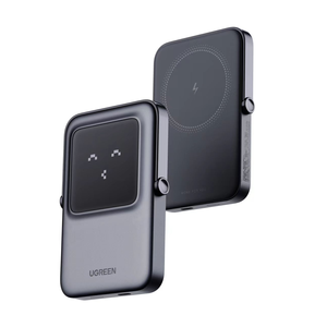 Batería Externa UGREEN Uno, <span class=keywords><strong>Cargador</strong></span> Portátil Magnético de 10000 mAh, Paquete de Batería Inalámbrica PD de 20 W con Pantalla TFT - Product Image 1