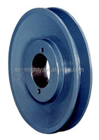 Poulie de courroie trapézoïdale Mighty de haute qualité en acier inoxydable anodisé, norme européenne, types SPA SPB SPZ, alésage 20 mm, 3 rainures, OEM ISO9001