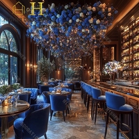 Mobilier de salle à manger d'hôtel, comptoir de bar de restaurant, meubles durables et personnalisés pour restaurant, tables et chaises pour restaurant