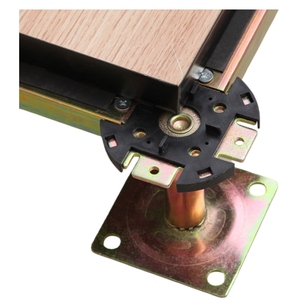 Système de plancher surélevé Lingding ESD Woodcore avec revêtement de sol rigide à grain de bois amélioré idéal pour les centres de données, les salles de serveurs et les laboratoires - Product Image 4