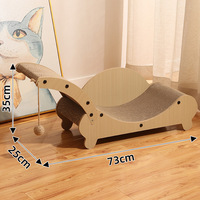 Chat planche à gratter canapé Durable et sans copeaux papier ondulé grande griffe jouet de meulage pour soulager l'ennui