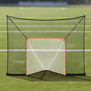 Filet d'entraînement de hockey sur glace et de lacrosse pour but, 12 x 9 pieds, filet uniquement pour équipement d'entraînement - Product Image 2