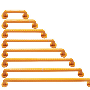 Ji Tu Accessible Handrail One Line Anti Slip Plastic Bathroom Safety <b>Equipment</b> - Product Image 5