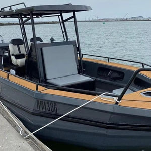 เรือประมงอลูมิเนียมควบคุมส่วนกลางพร้อมคอนโซลห้องโดยสารเรือขนส่งในต่างประเทศ6.25เมตร - Product Image 2