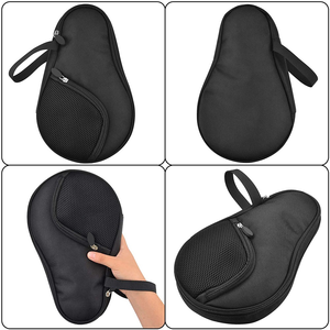 Housse de raquette de Tennis de Table Fumao PingPong Paddle Sac de transport avec poche de rangement pour balles, contenant 2 raquettes de tennis de table/étui pour raquettes - Product Image 5